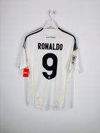 MAILLOT DE FOOTBALL REAL MADRID 2009/2010 DOMICILE - CRISTIANO RONALDO #9 (M)