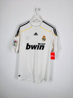 MAILLOT DE FOOTBALL REAL MADRID 2009/2010 DOMICILE - CRISTIANO RONALDO #9 (M)