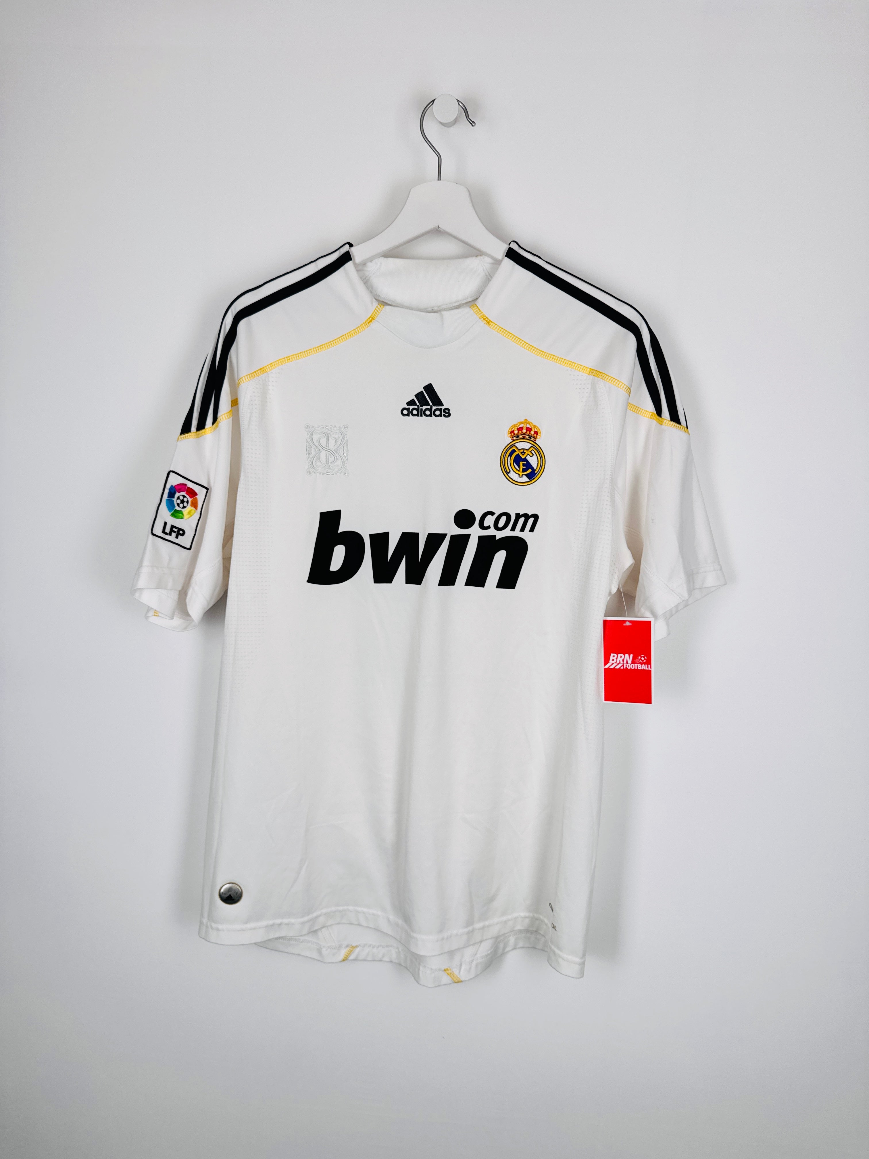 MAILLOT DE FOOTBALL REAL MADRID 2009/2010 DOMICILE - CRISTIANO RONALDO #9 (M)