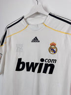 MAILLOT DE FOOTBALL REAL MADRID 2009/2010 DOMICILE - CRISTIANO RONALDO #9 (M)