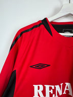 OLYMPIQUE LYONNAIS 2005/2006 GOALKEEPER LONG SLEEVE FOOTBALL SHIRT (M)