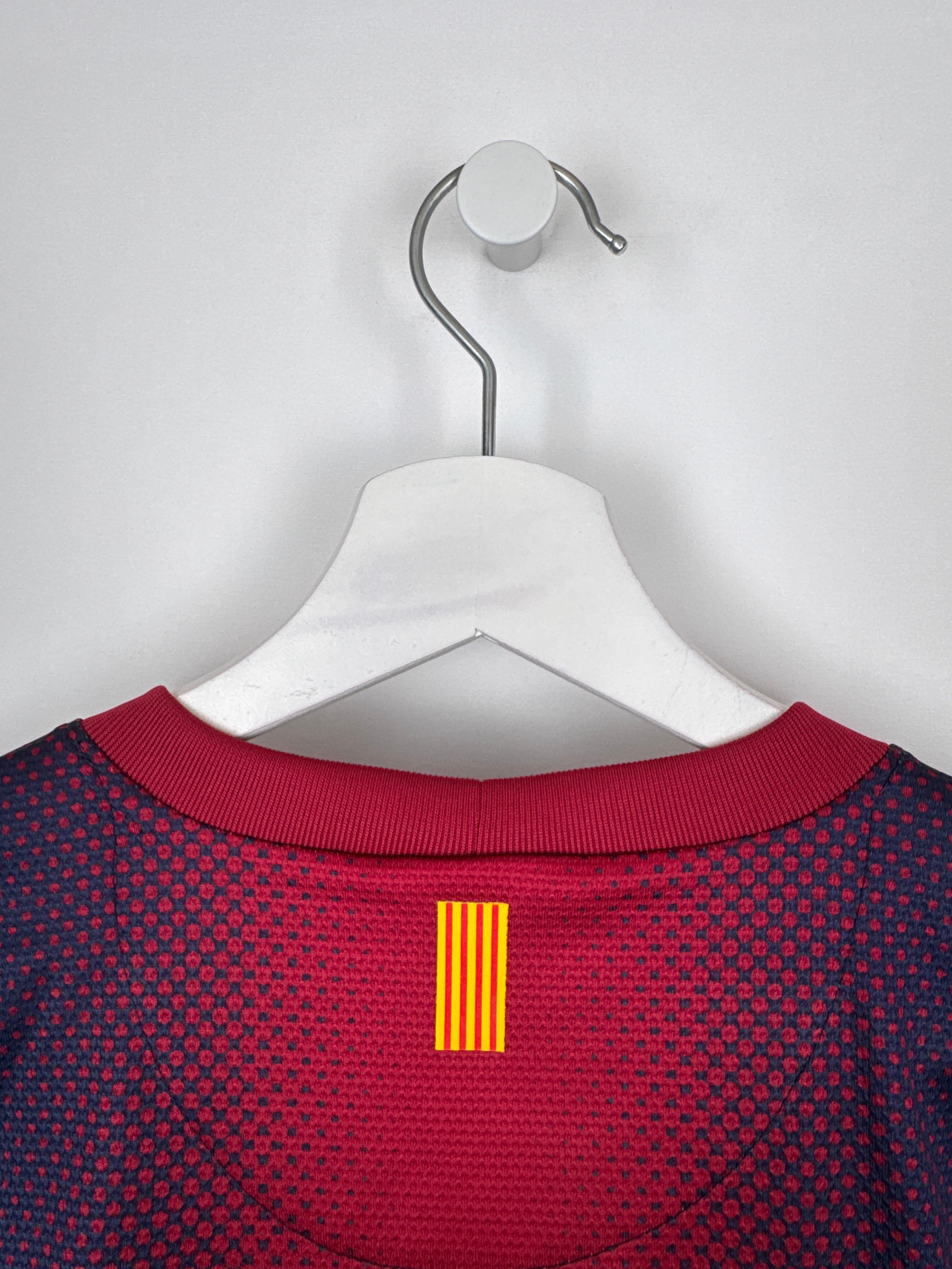 MAILLOT DE FOOTBALL BARCELONE 2012/2013 DOMICILE - LEO MESSI #10 (S)