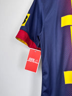 MAILLOT DE FOOTBALL BARCELONE 2012/2013 DOMICILE - LEO MESSI #10 (S)