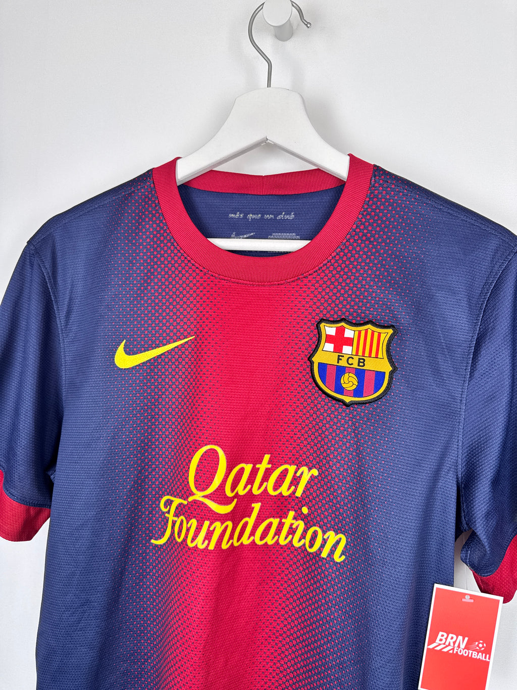 MAILLOT DE FOOTBALL BARCELONE 2012/2013 DOMICILE - LEO MESSI #10 (S)