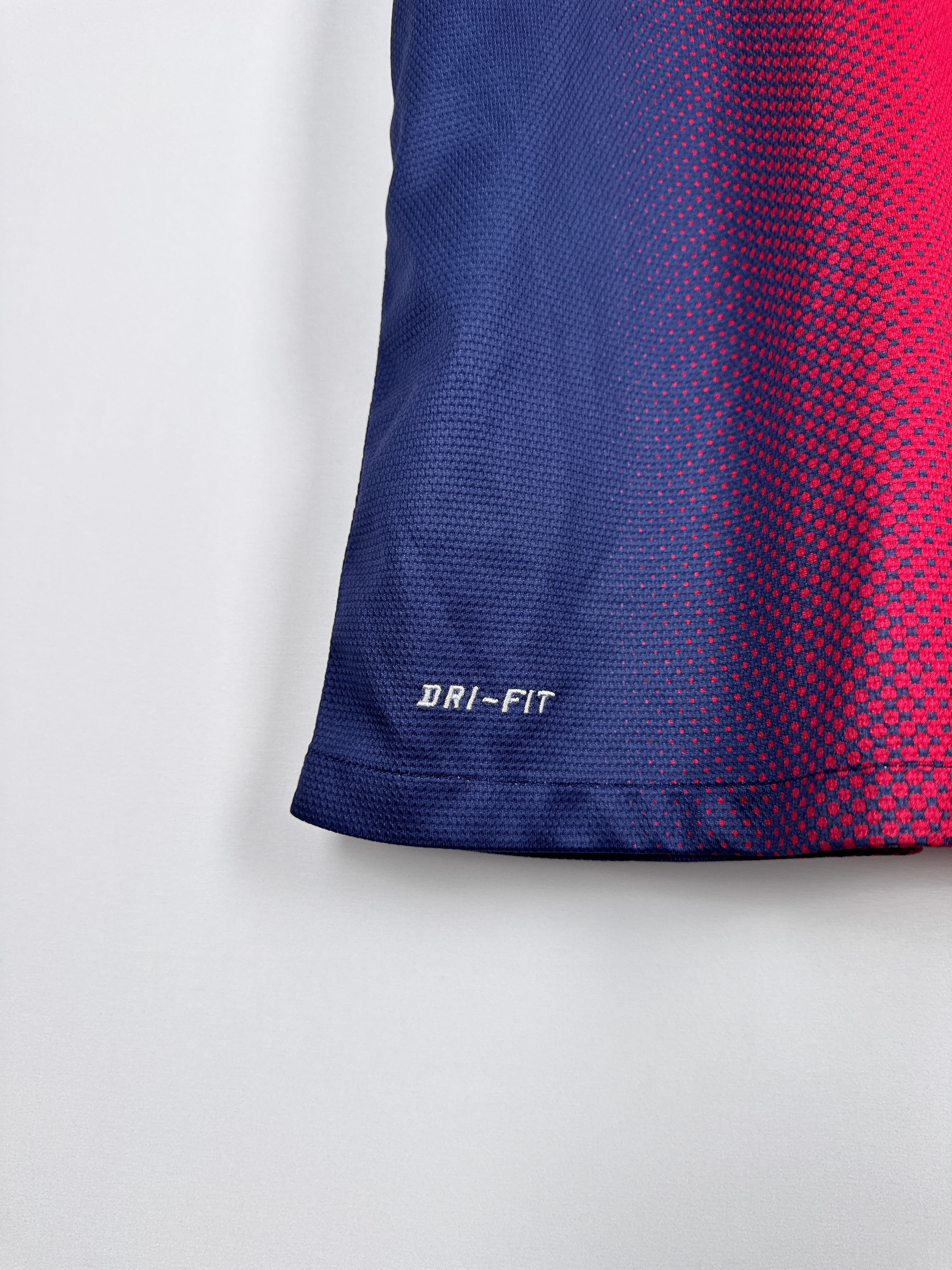 MAILLOT DE FOOTBALL BARCELONE 2012/2013 DOMICILE - LEO MESSI #10 (S)