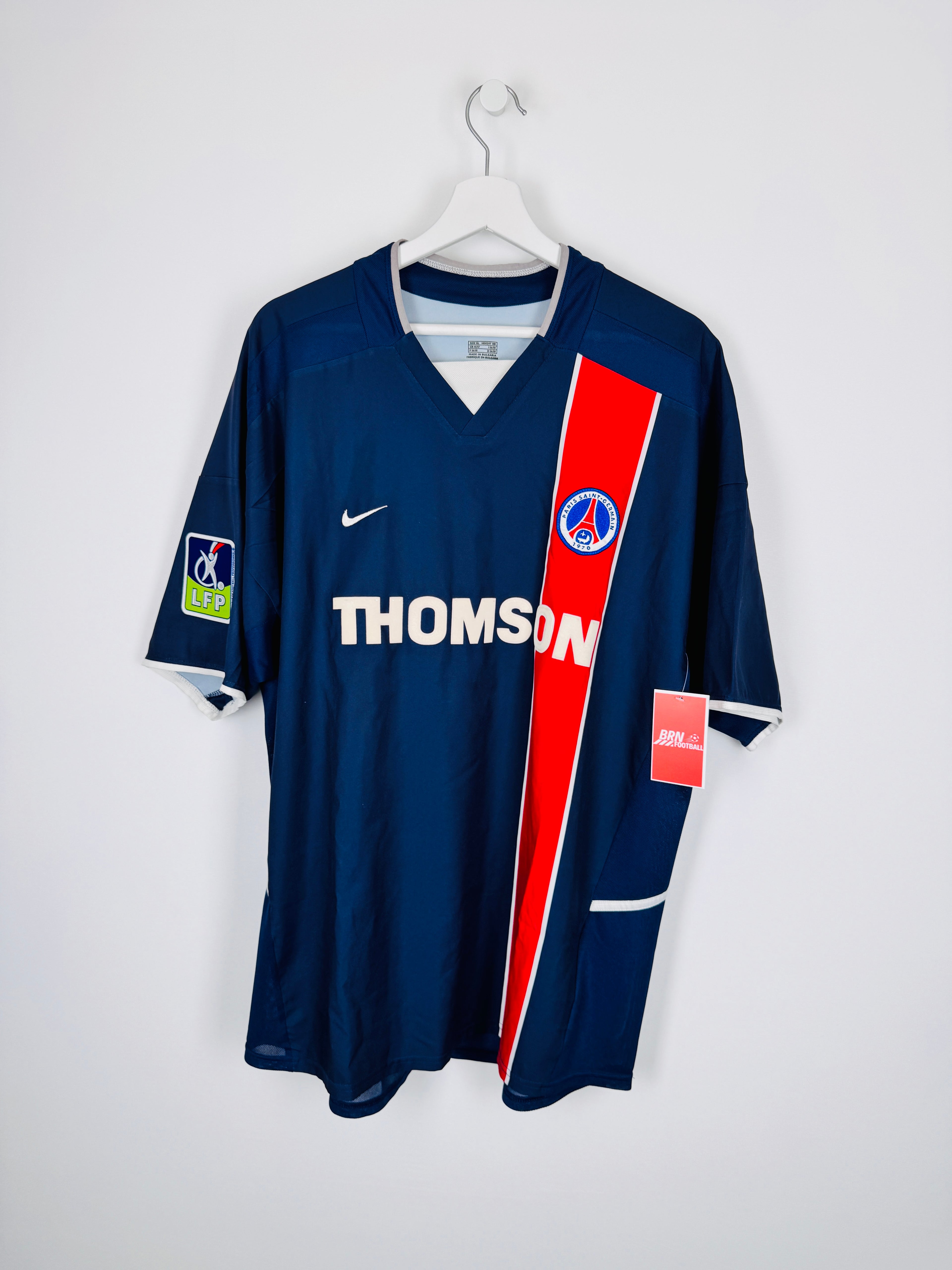 MAILLOT DE FOOTBALL PSG 2002/2003 DOMICILE - RONALDINHO #10 (XL)