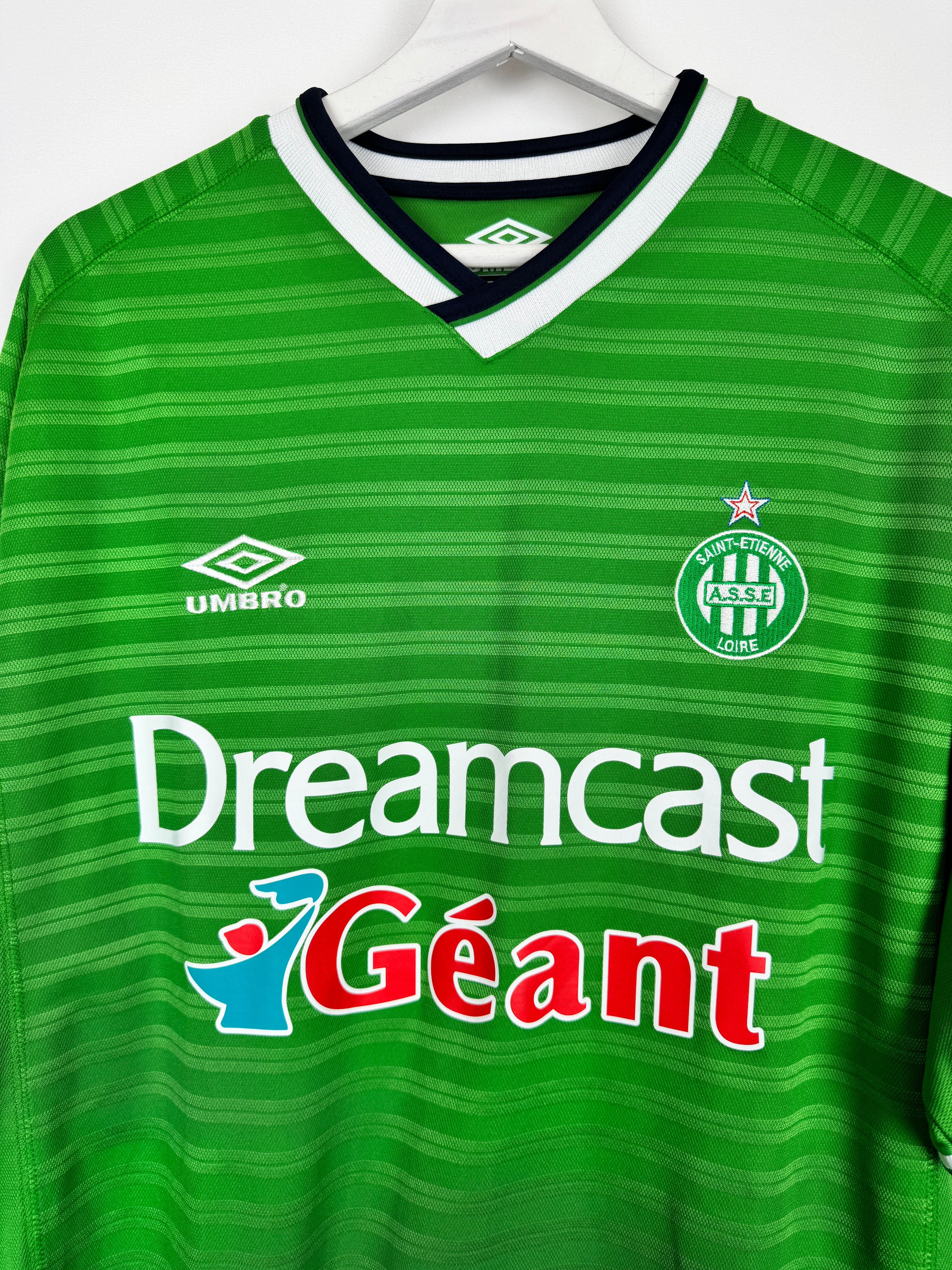 CAMISETA DE FÚTBOL SAINT-ÉTIENNE 2000/2001 LOCAL (XL)