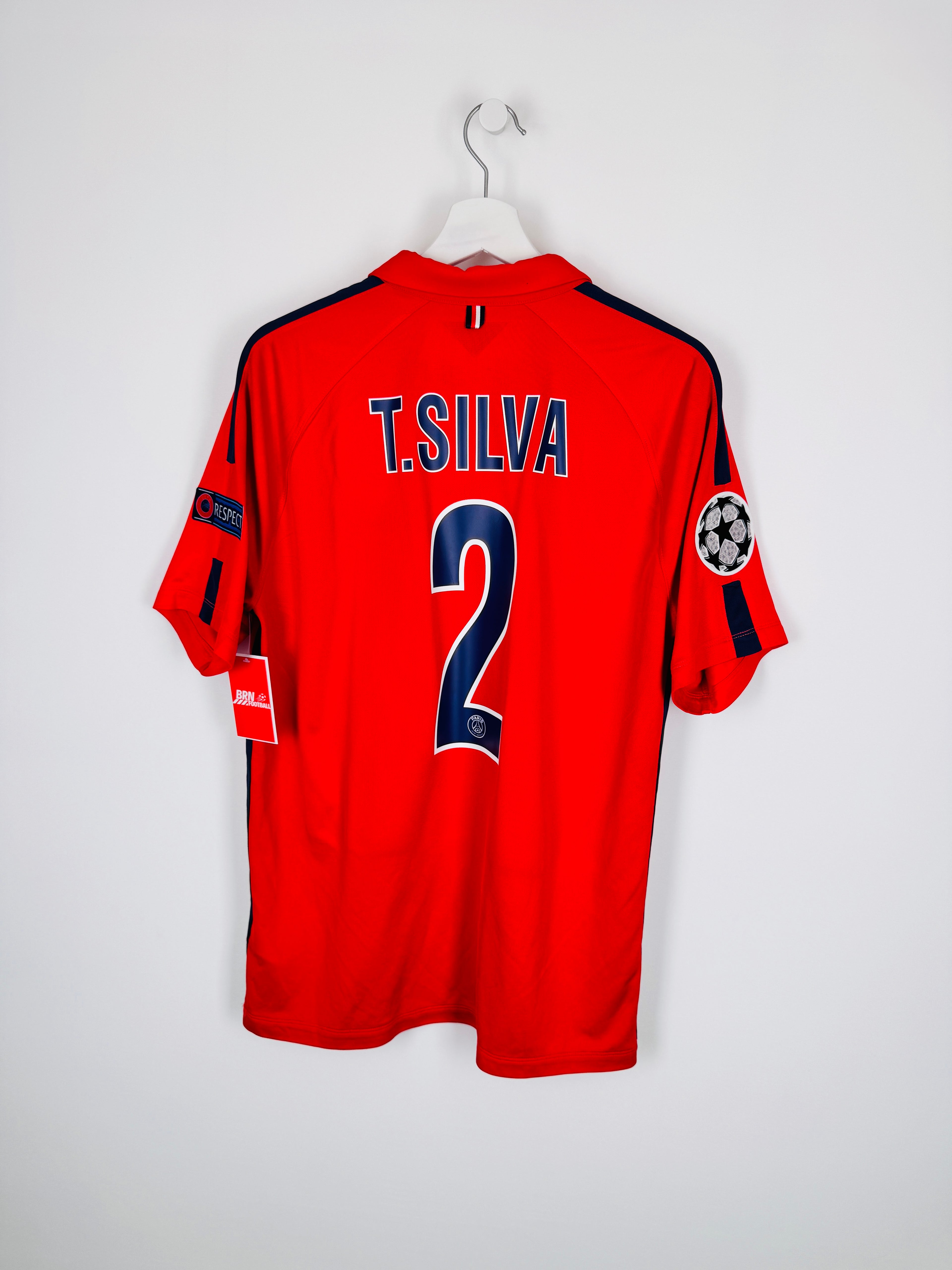 MAILLOT DE FOOTBALL PSG 2014/2015 THIRD - THIAGO SILVA #2 (L)