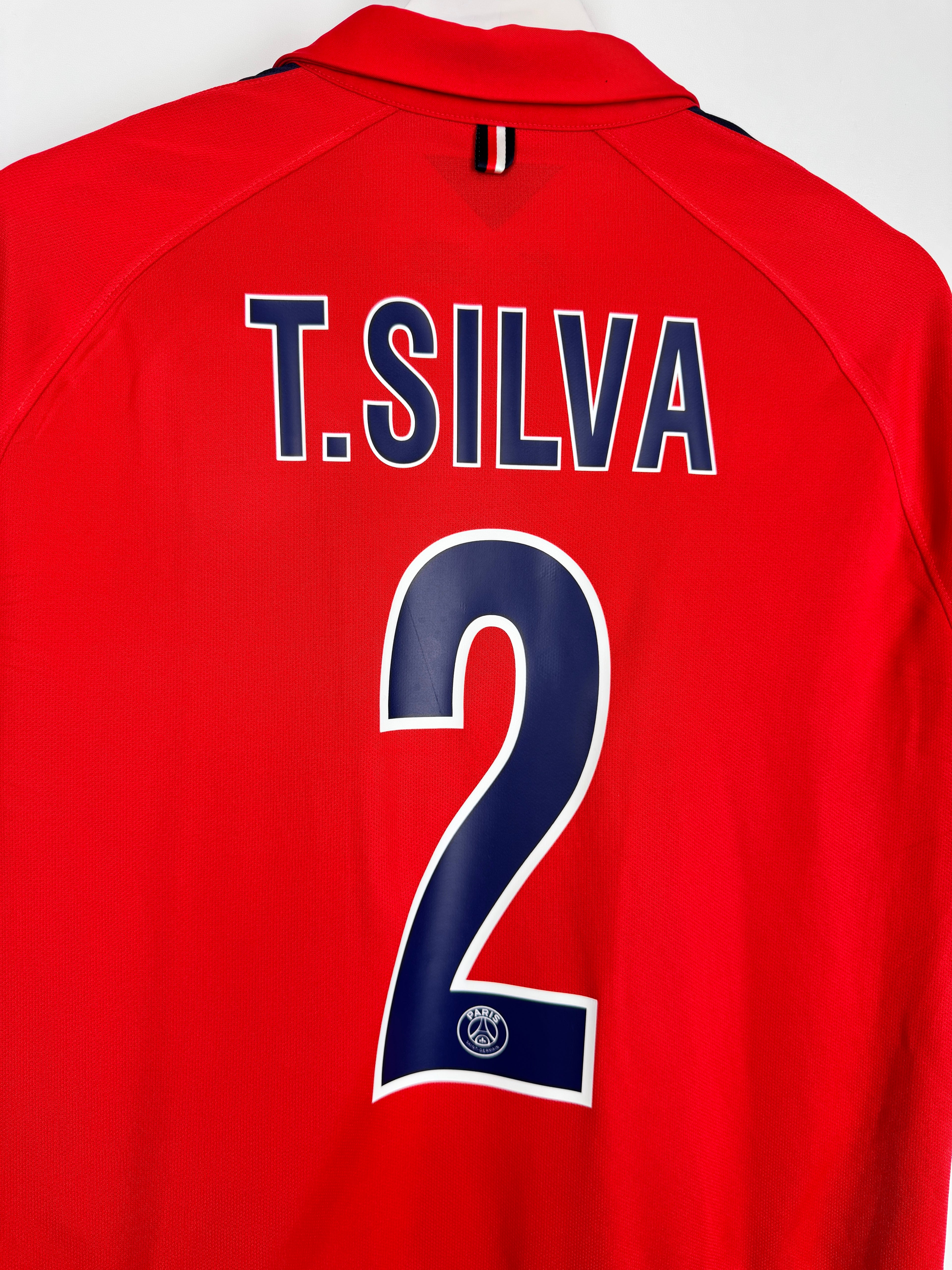 MAILLOT DE FOOTBALL PSG 2014/2015 THIRD - THIAGO SILVA #2 (L)