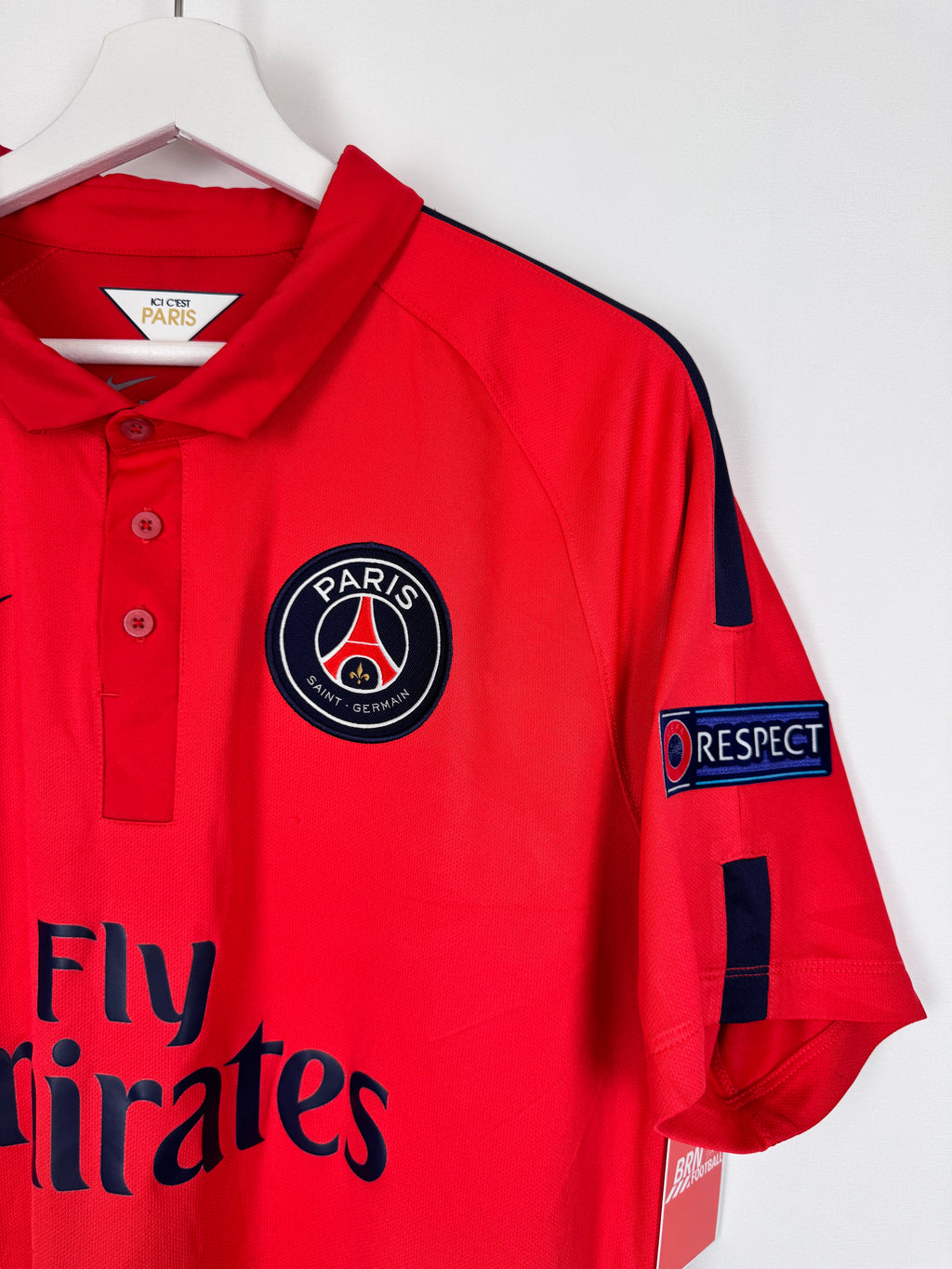 MAILLOT DE FOOTBALL PSG 2014/2015 THIRD - THIAGO SILVA #2 (L)