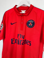 MAILLOT DE FOOTBALL PSG 2014/2015 THIRD - THIAGO SILVA #2 (L)