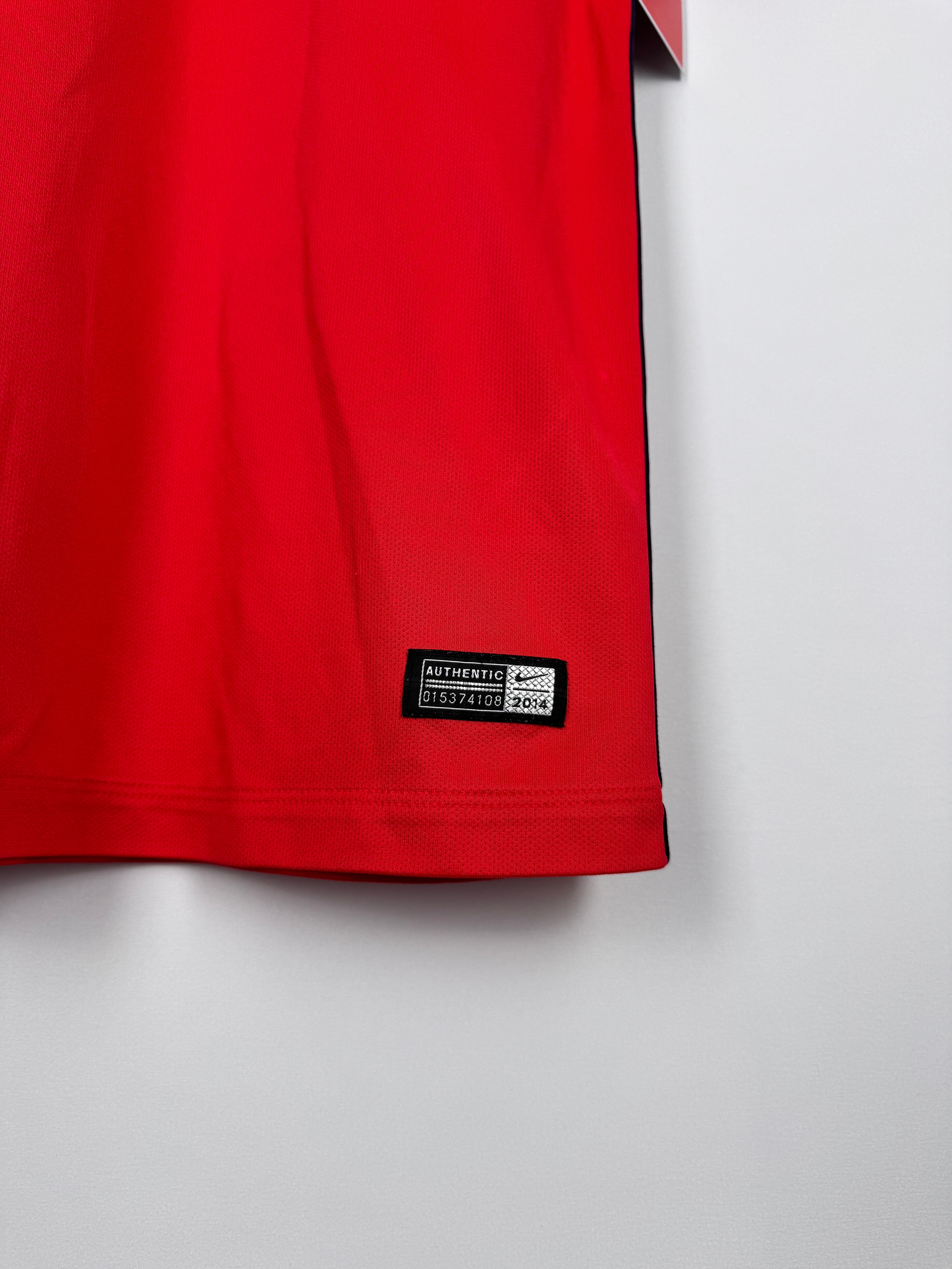 MAILLOT DE FOOTBALL PSG 2014/2015 THIRD - THIAGO SILVA #2 (L)