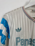 OLYMPIQUE DE MARSEILLE FOOTBALL SHIRT 1989/1991 HOME PANASONIC (XS)