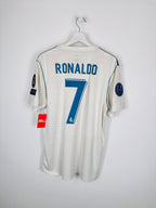 MAILLOT DE FOOTBALL REAL MADRID 2017/2018 DOMICILE - CRISTIANO RONALDO #7 (L)