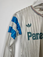 OLYMPIQUE DE MARSEILLE FOOTBALL SHIRT 1989/1991 HOME PANASONIC (XS)