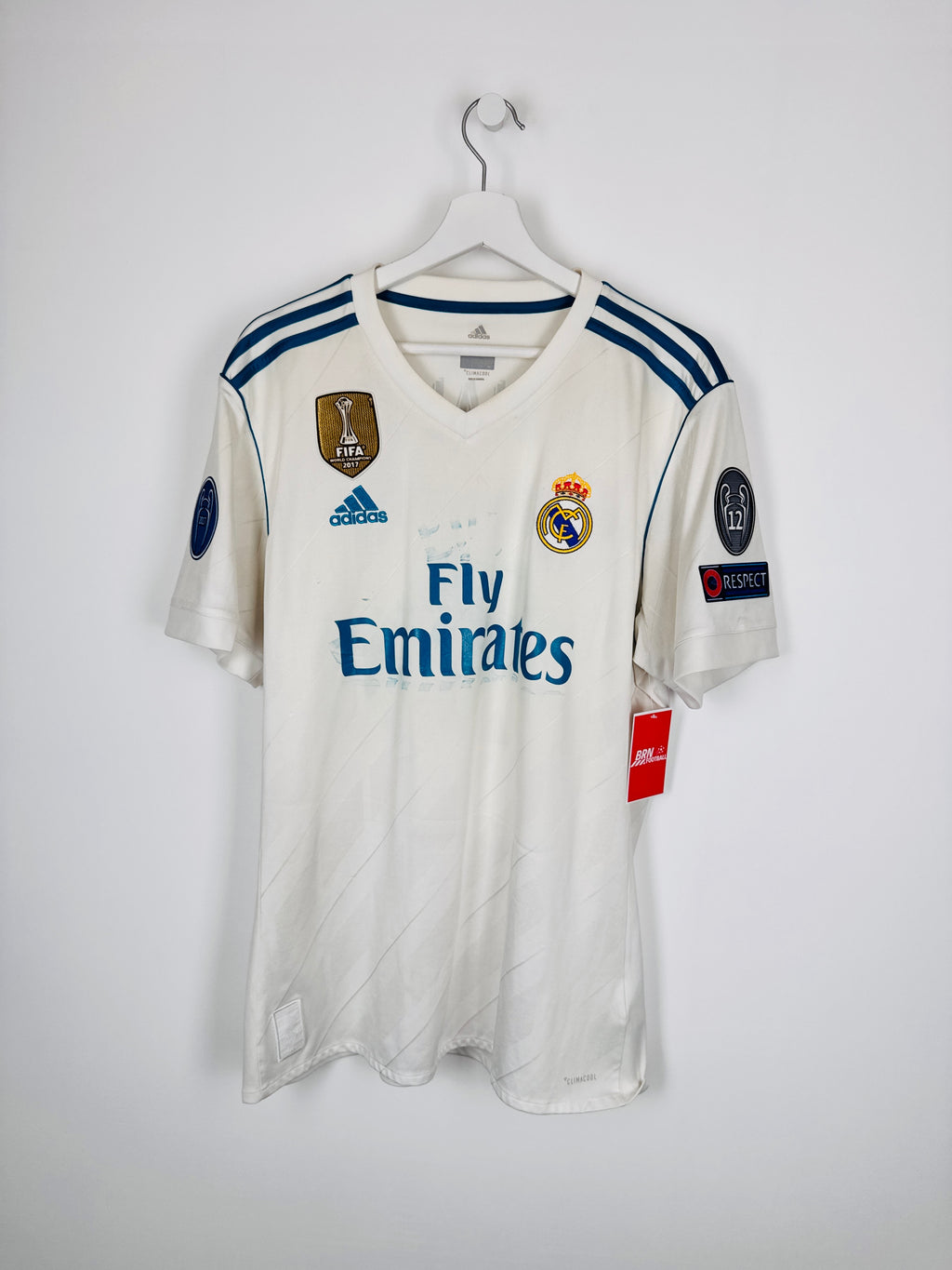 MAILLOT DE FOOTBALL REAL MADRID 2017/2018 DOMICILE - CRISTIANO RONALDO #7 (L)
