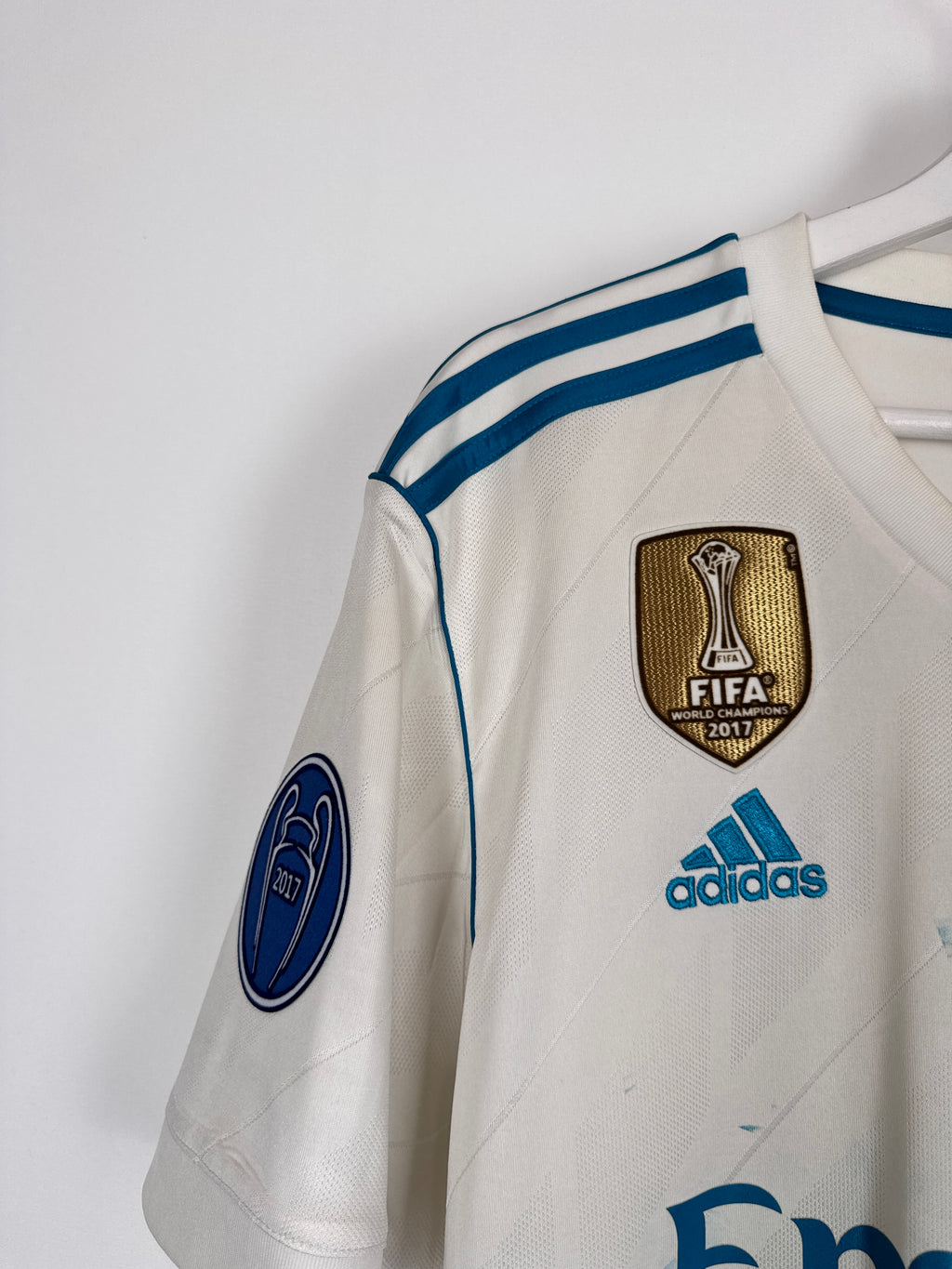MAILLOT DE FOOTBALL REAL MADRID 2017/2018 DOMICILE - CRISTIANO RONALDO #7 (L)