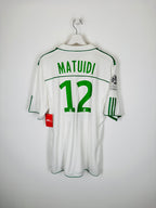 CAMISETA DE FÚTBOL SAINT-ETIENNE 2010/2011 VISITANTE STOCK PRO - MATUIDI #12 (XL)