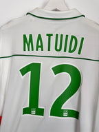 CAMISETA DE FÚTBOL SAINT-ETIENNE 2010/2011 VISITANTE STOCK PRO - MATUIDI #12 (XL)