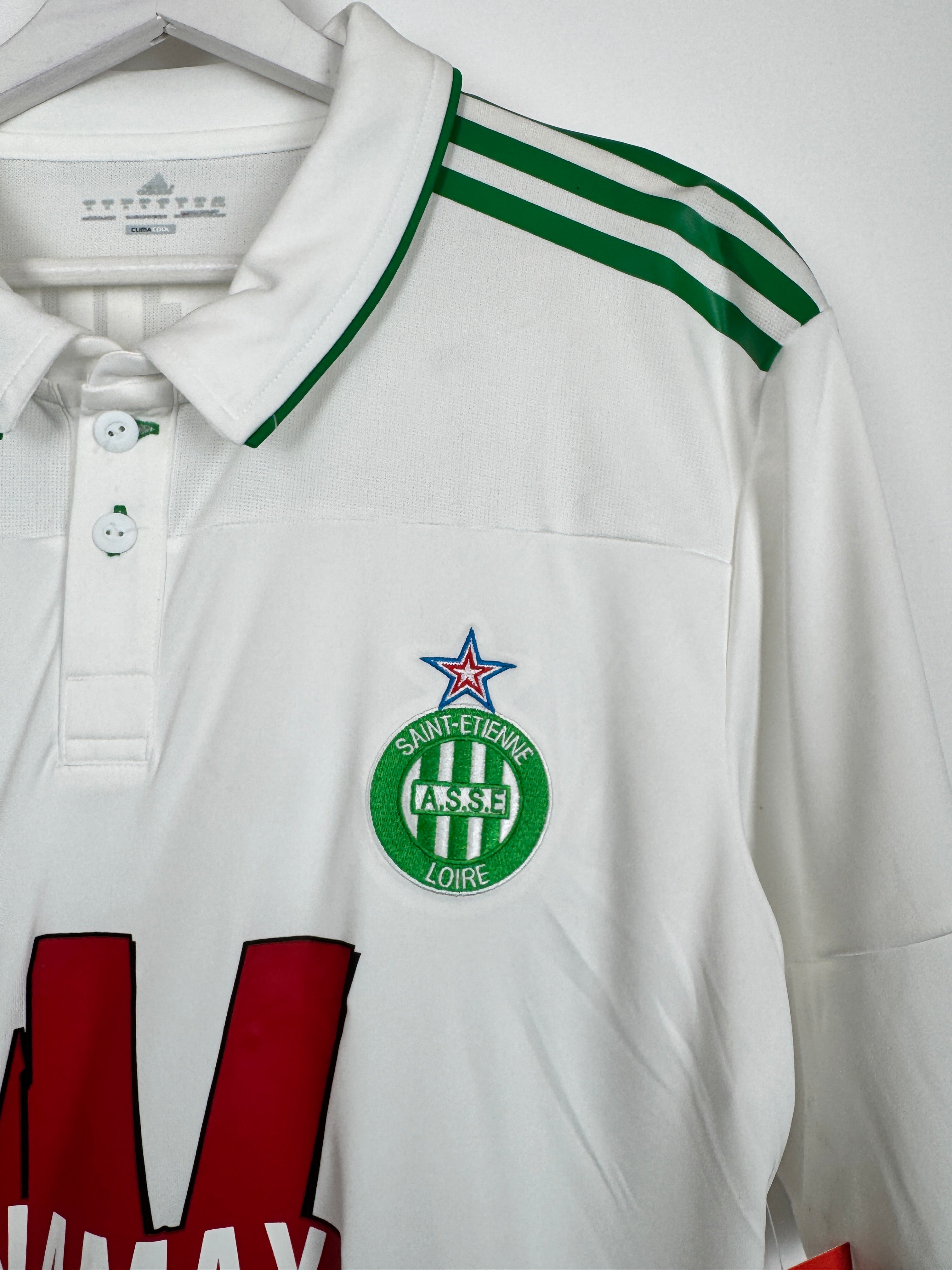 CAMISETA DE FÚTBOL SAINT-ETIENNE 2010/2011 VISITANTE STOCK PRO - MATUIDI #12 (XL)