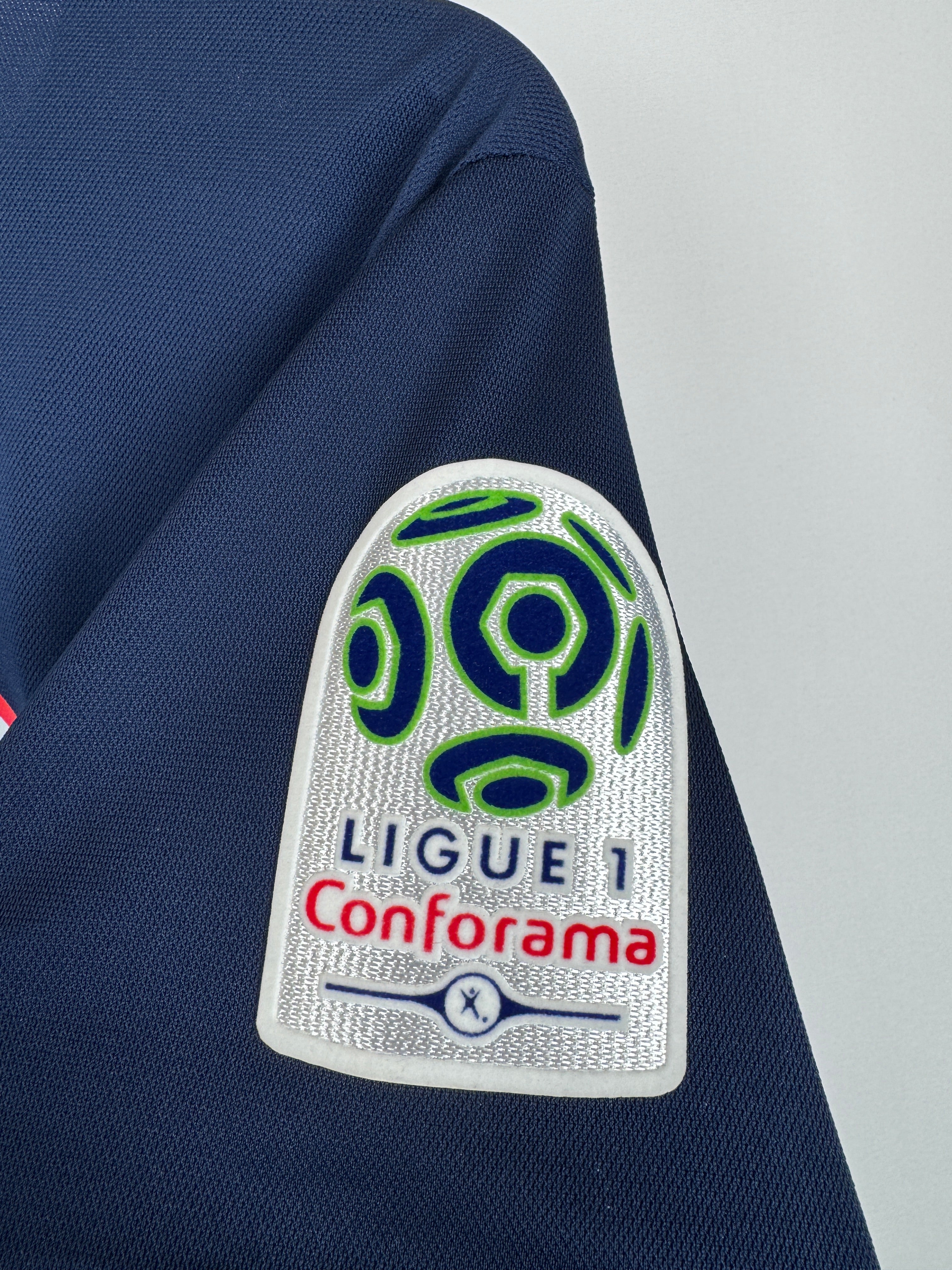 OLYMPIQUE LYONNAIS 2017/2018 AWAY FOOTBALL JERSEY - FEKIR #18 (S)