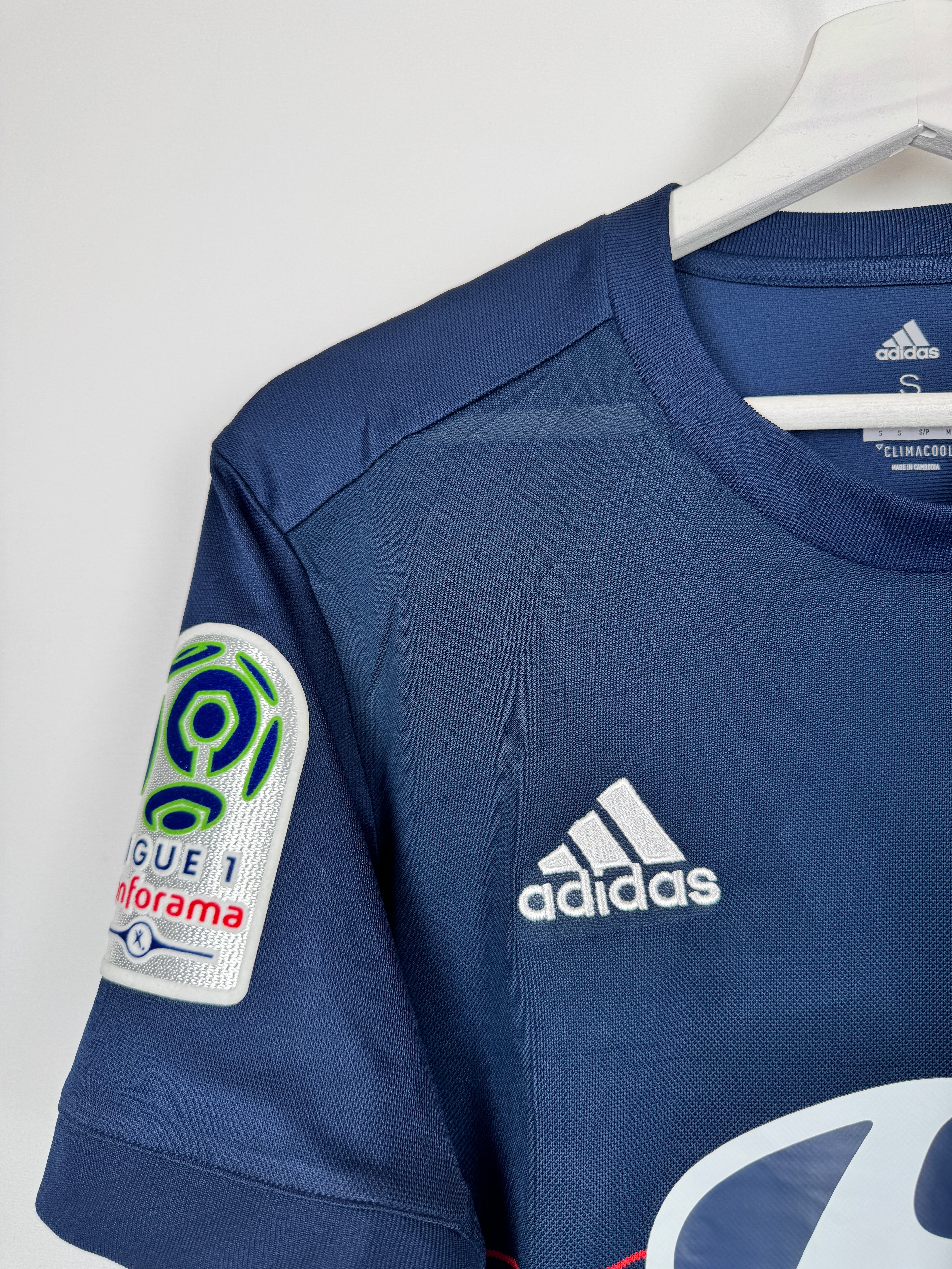 OLYMPIQUE LYONNAIS 2017/2018 AWAY FOOTBALL JERSEY - FEKIR #18 (S)