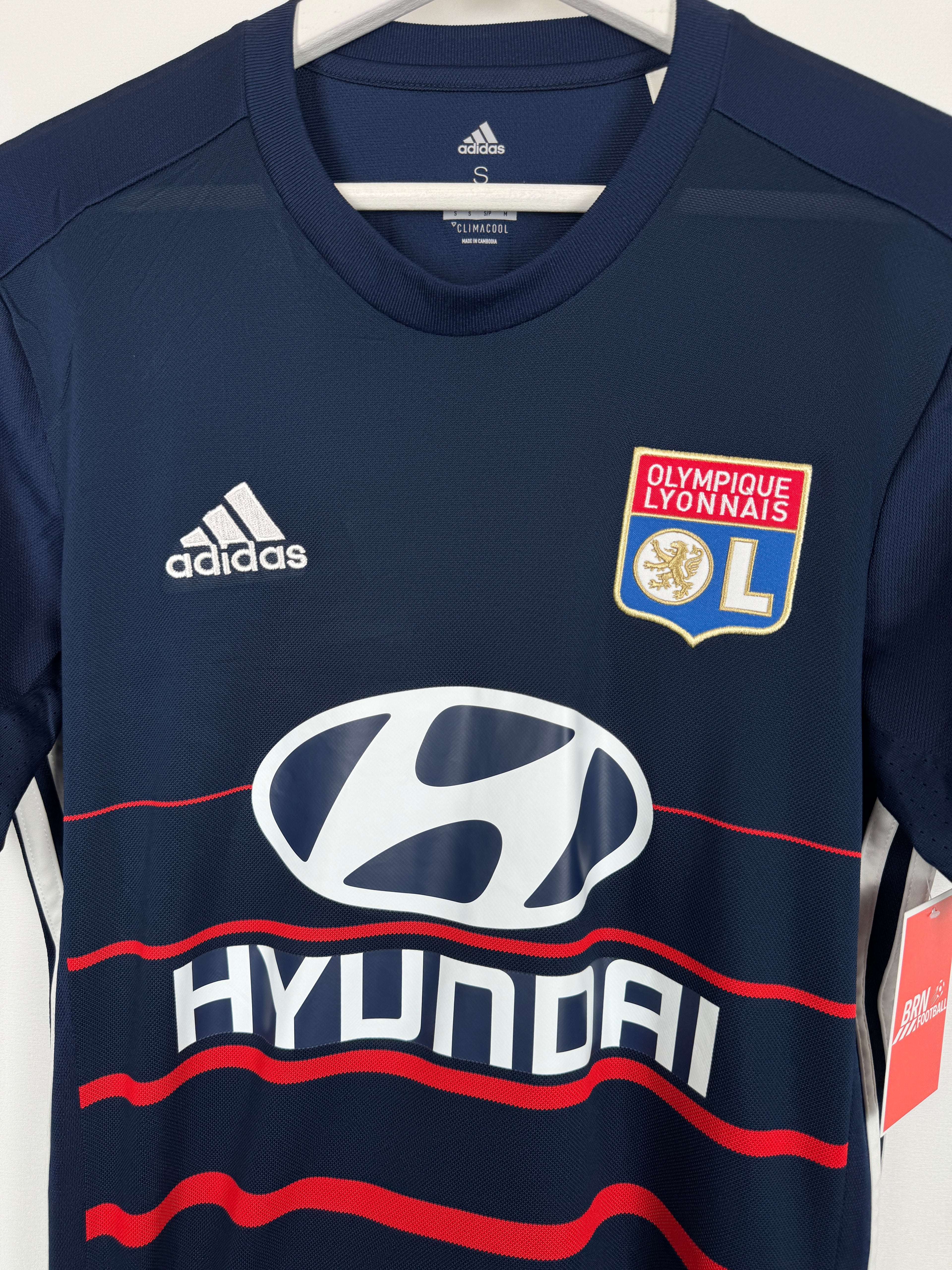 OLYMPIQUE LYONNAIS 2017/2018 AWAY FOOTBALL JERSEY - FEKIR #18 (S)