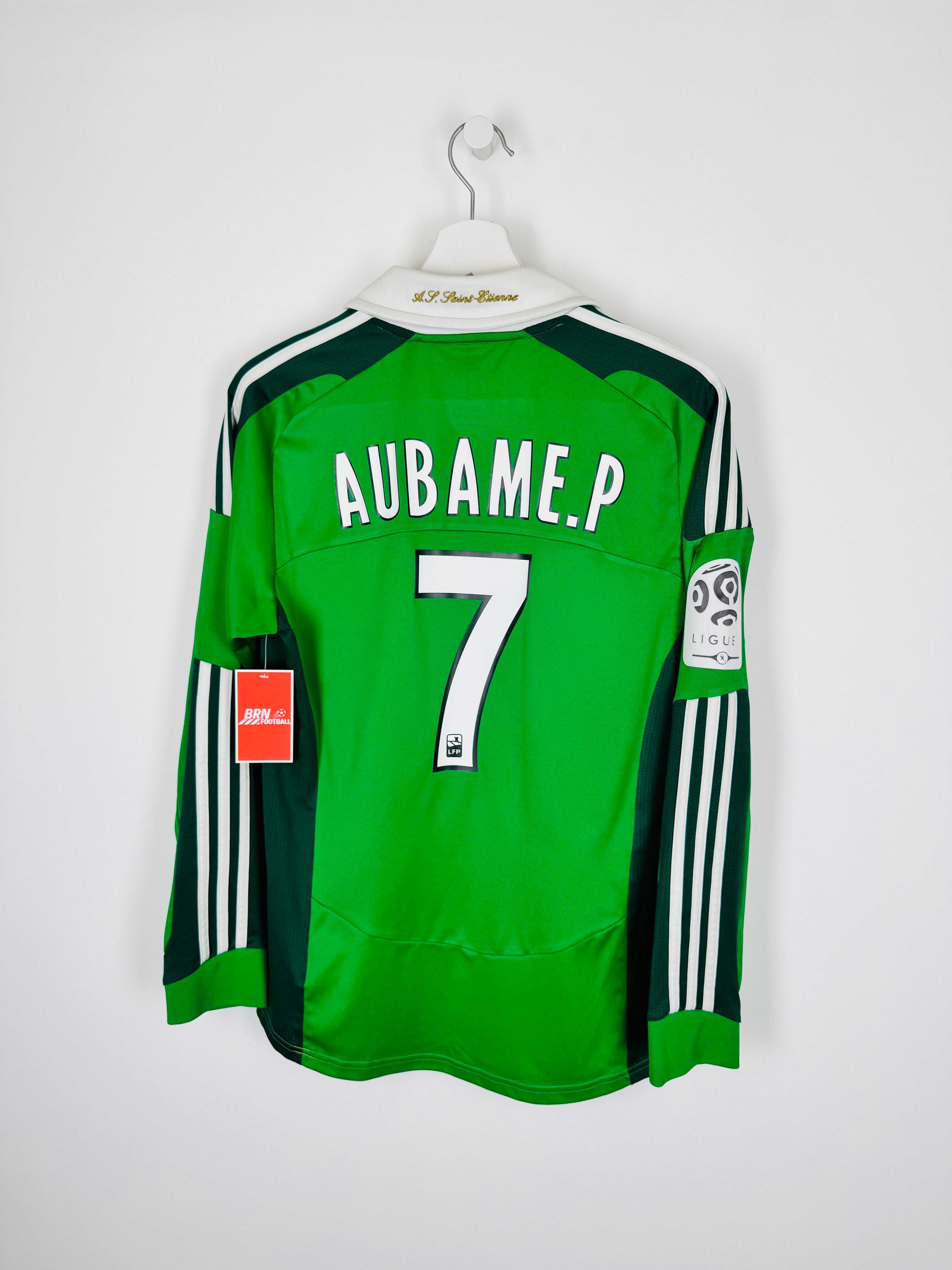SAINT-ETIENNE FOOTBALL JERSEY 2011/2012 HOME LONG SLEEVE - AUBAME.P #7 (S)