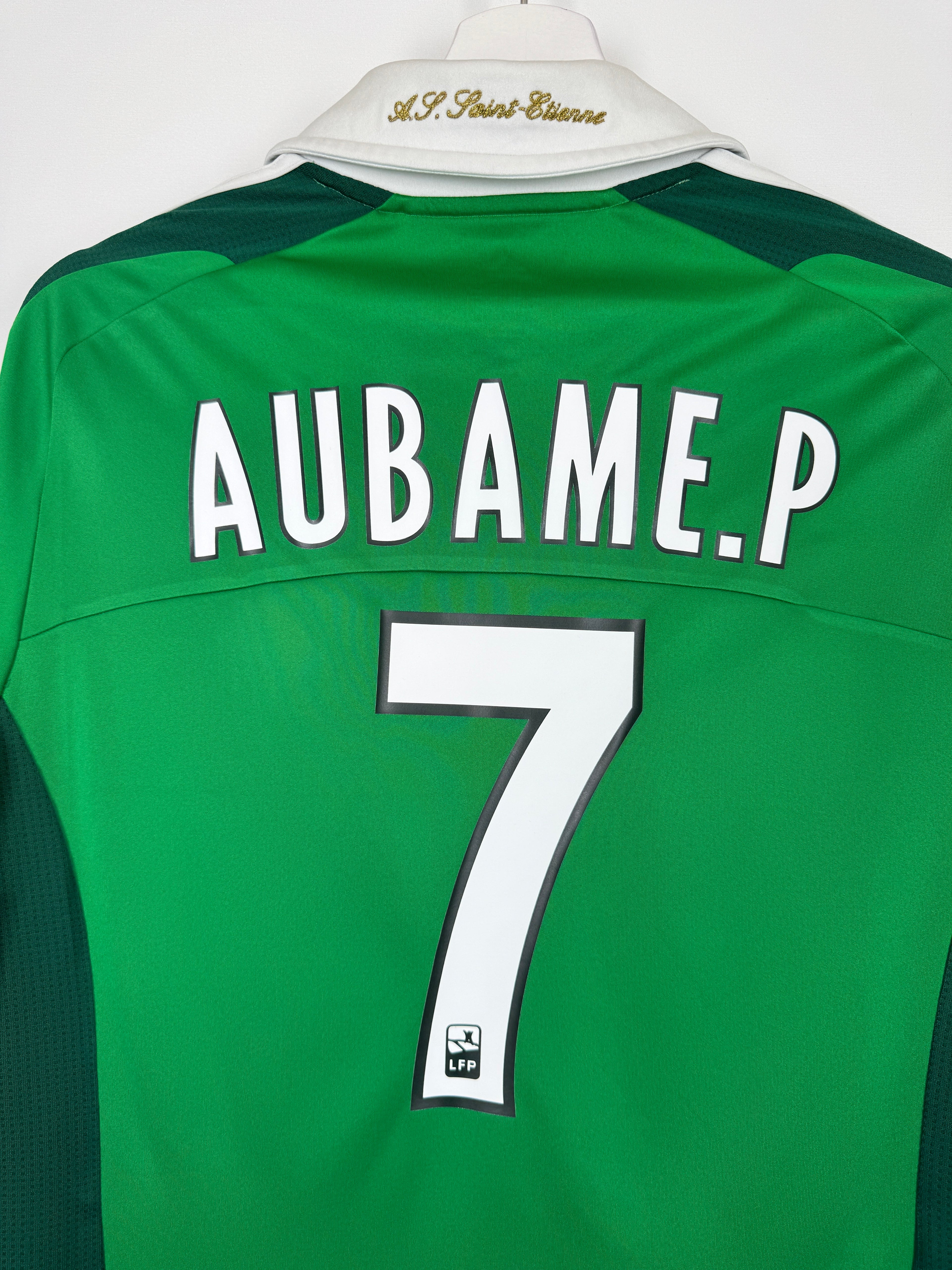 CAMISETA DE FÚTBOL SAINT-ETIENNE 2011/2012 LOCAL MANGA LARGA - AUBAME.P #7 (S)