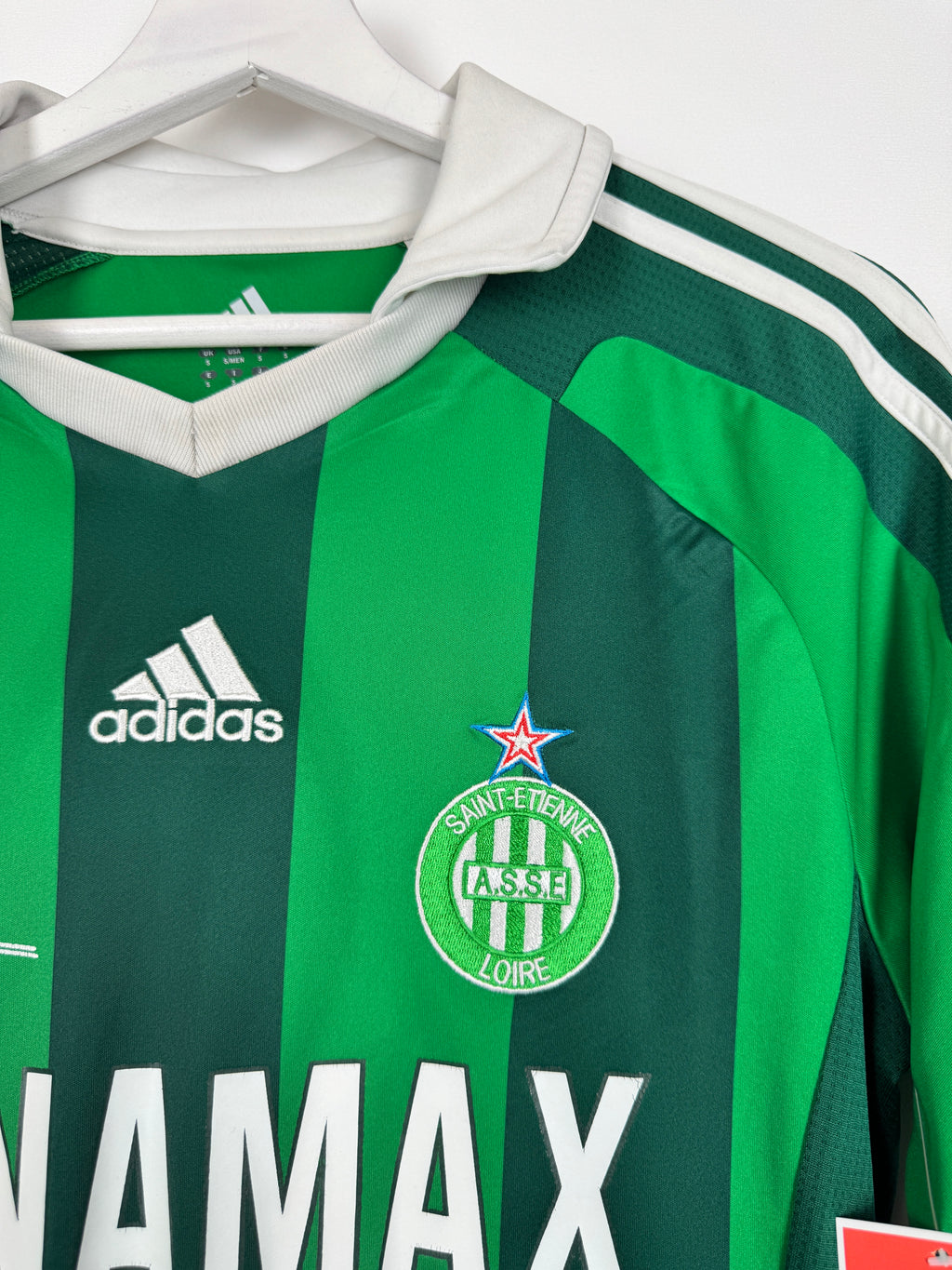 CAMISETA DE FÚTBOL SAINT-ETIENNE 2011/2012 LOCAL MANGA LARGA - AUBAME.P #7 (S)
