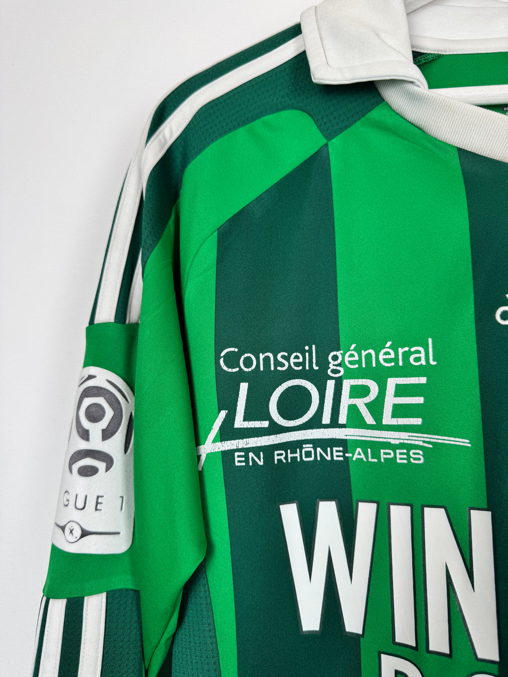 CAMISETA DE FÚTBOL SAINT-ETIENNE 2011/2012 LOCAL MANGA LARGA - AUBAME.P #7 (S)