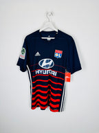 OLYMPIQUE LYONNAIS 2017/2018 AWAY FOOTBALL JERSEY - FEKIR #18 (L)