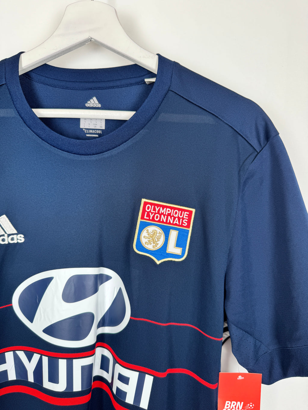 OLYMPIQUE LYONNAIS 2017/2018 AWAY FOOTBALL JERSEY - FEKIR #18 (L)
