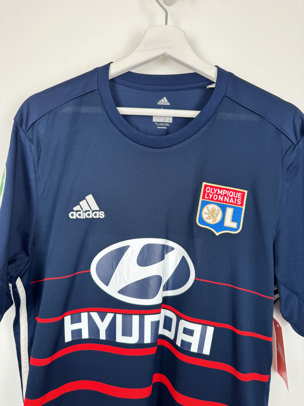 OLYMPIQUE LYONNAIS 2017/2018 AWAY FOOTBALL JERSEY - FEKIR #18 (L)