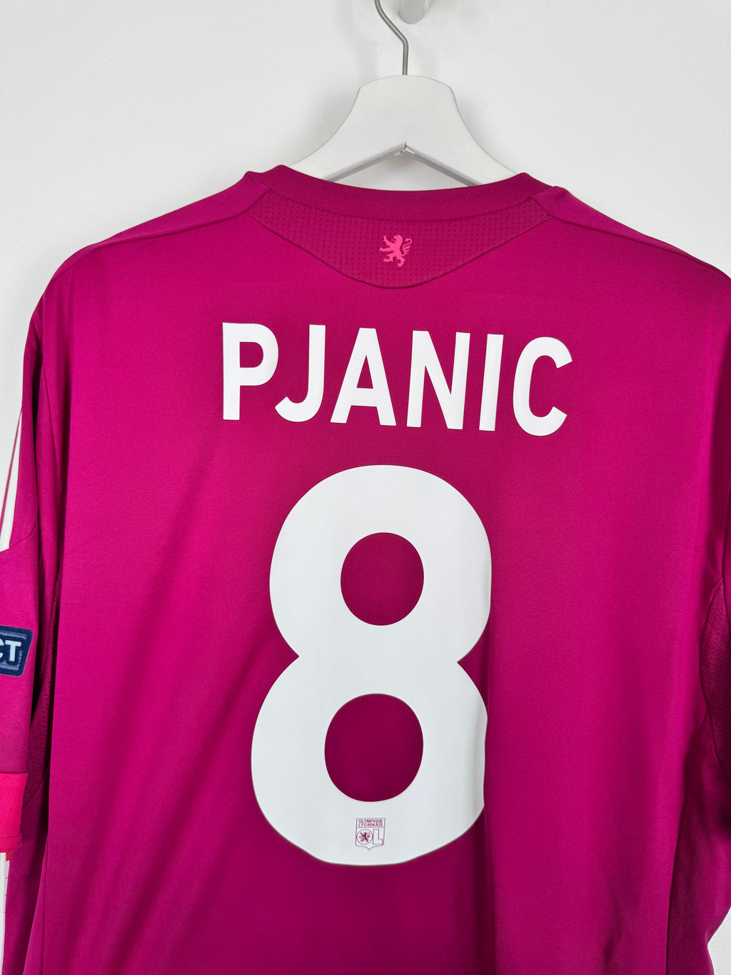 OLYMPIQUE LYONNAIS 2011/2012 THIRD FOOTBALL SHIRT - PJANIC #8 (XL)