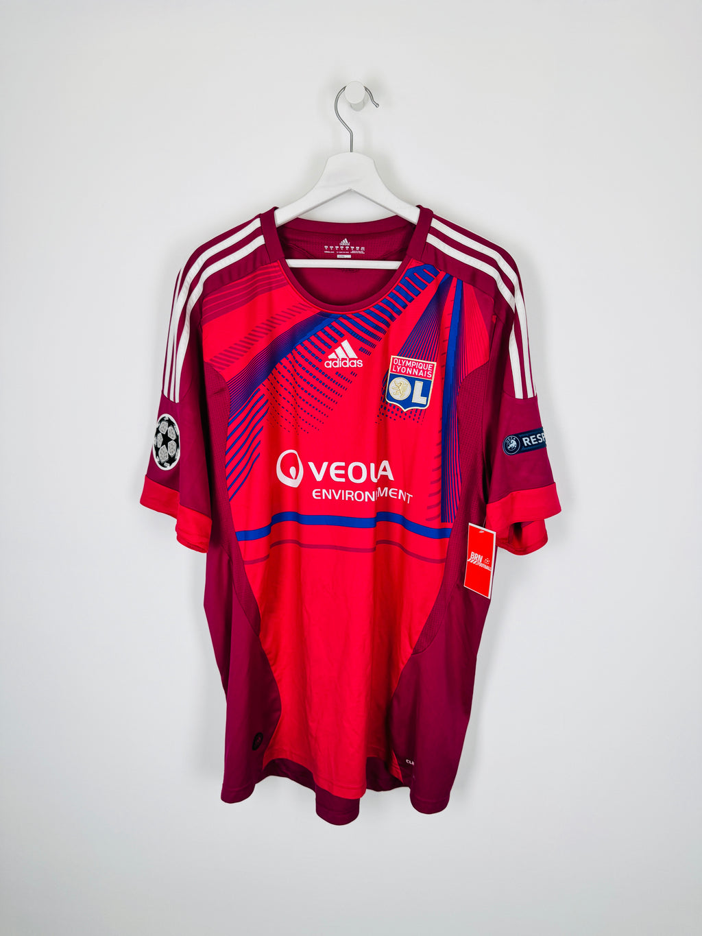 OLYMPIQUE LYONNAIS 2011/2012 THIRD FOOTBALL SHIRT - PJANIC #8 (XL)