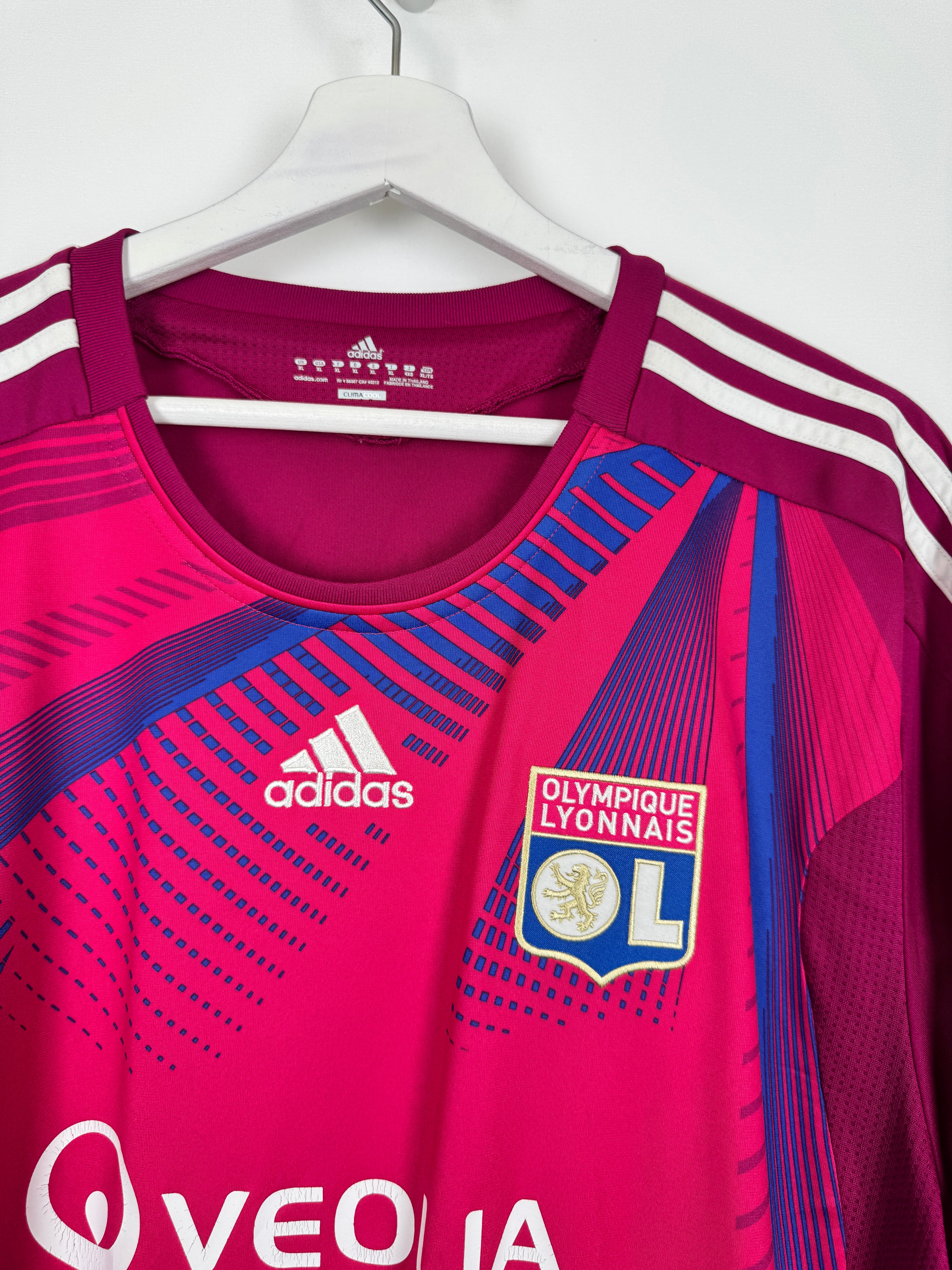 OLYMPIQUE LYONNAIS 2011/2012 THIRD FOOTBALL SHIRT - PJANIC #8 (XL)