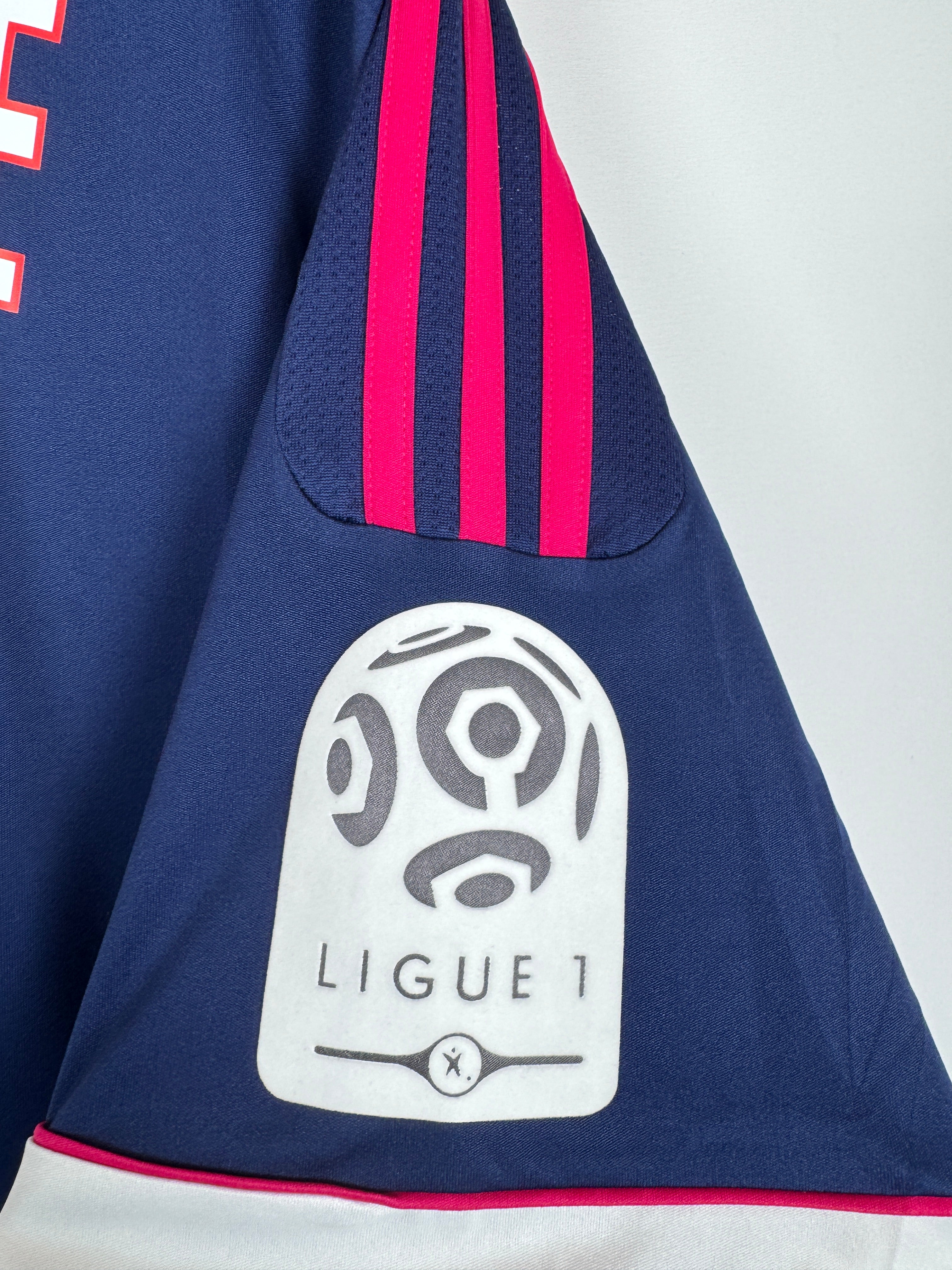 OLYMPIQUE LYONNAIS 2011/2012 AWAY FOOTBALL SHIRT - LACAZETTE #17 (XL)
