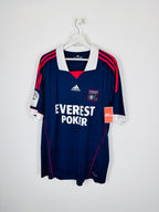 OLYMPIQUE LYONNAIS 2011/2012 AWAY FOOTBALL SHIRT - LACAZETTE #17 (XL)