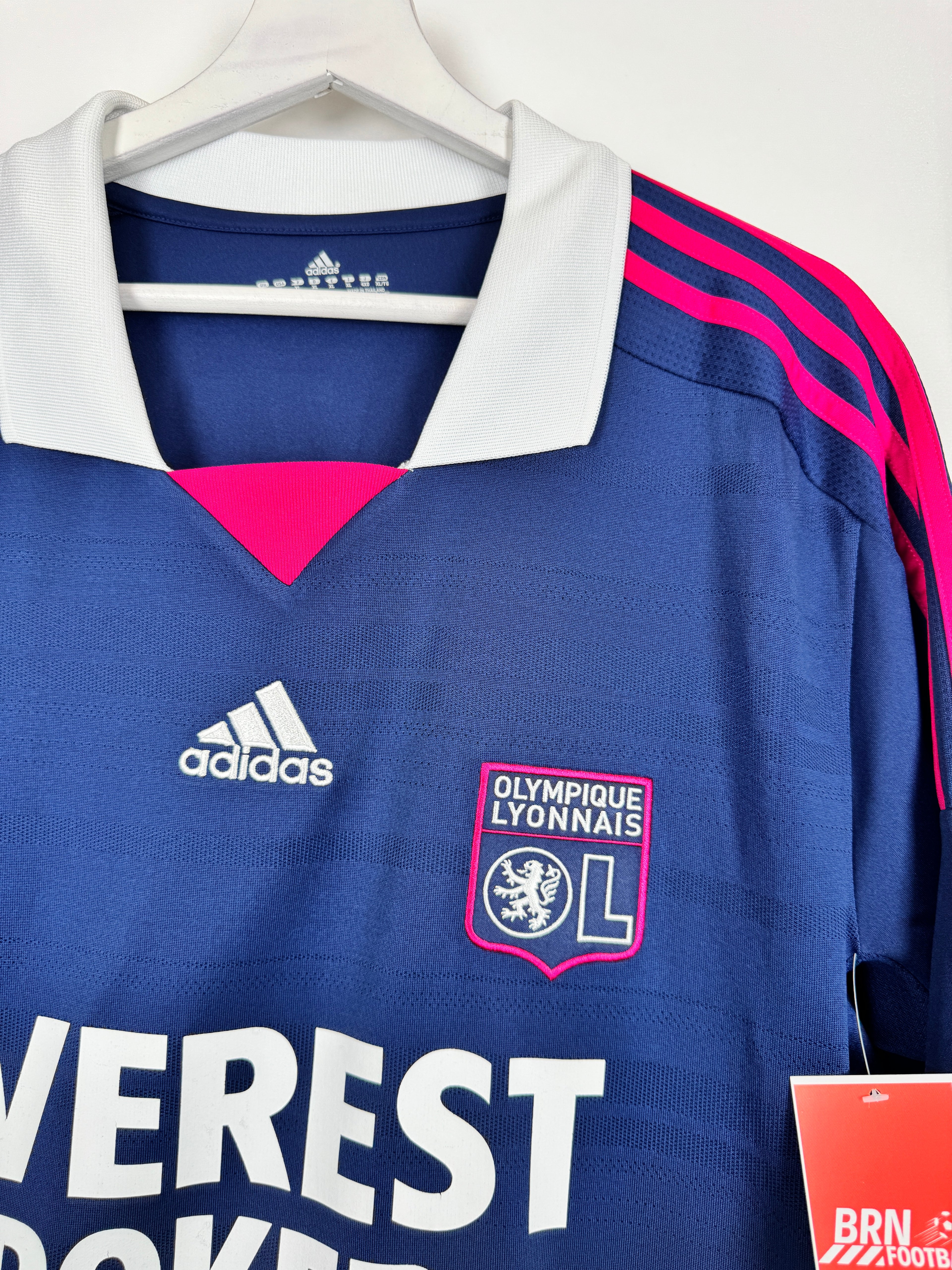 OLYMPIQUE LYONNAIS 2011/2012 AWAY FOOTBALL SHIRT - LACAZETTE #17 (XL)