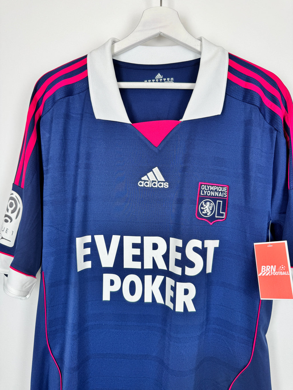 OLYMPIQUE LYONNAIS 2011/2012 AWAY FOOTBALL SHIRT - LACAZETTE #17 (XL)
