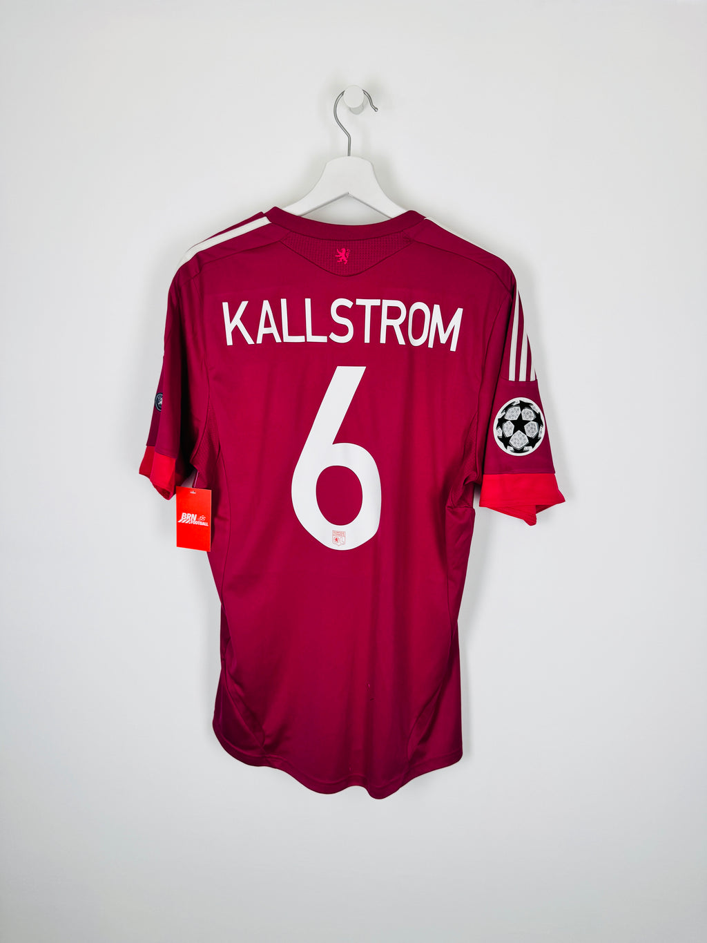 OLYMPIQUE LYONNAIS 2011/2012 THIRD FOOTBALL JERSEY - KALLSTROM #6 (M)