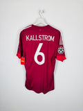 OLYMPIQUE LYONNAIS 2011/2012 THIRD FOOTBALL JERSEY - KALLSTROM #6 (M)