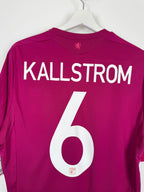 OLYMPIQUE LYONNAIS 2011/2012 THIRD FOOTBALL JERSEY - KALLSTROM #6 (M)