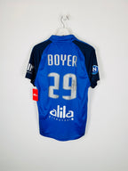 CAMISETA DE FÚTBOL BOURG EN BRESSE USADA EN PARTIDO - CAMISETA BOYER #29 FIRMADA (L)