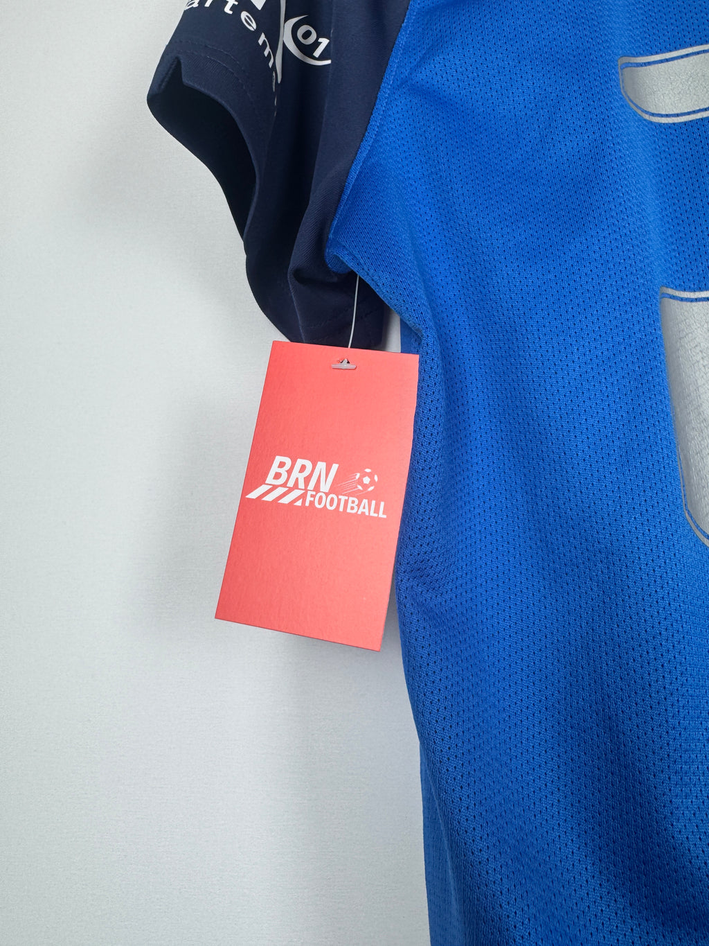 CAMISETA DE FÚTBOL BOURG EN BRESSE USADA EN PARTIDO - CAMISETA BOYER #29 FIRMADA (L)