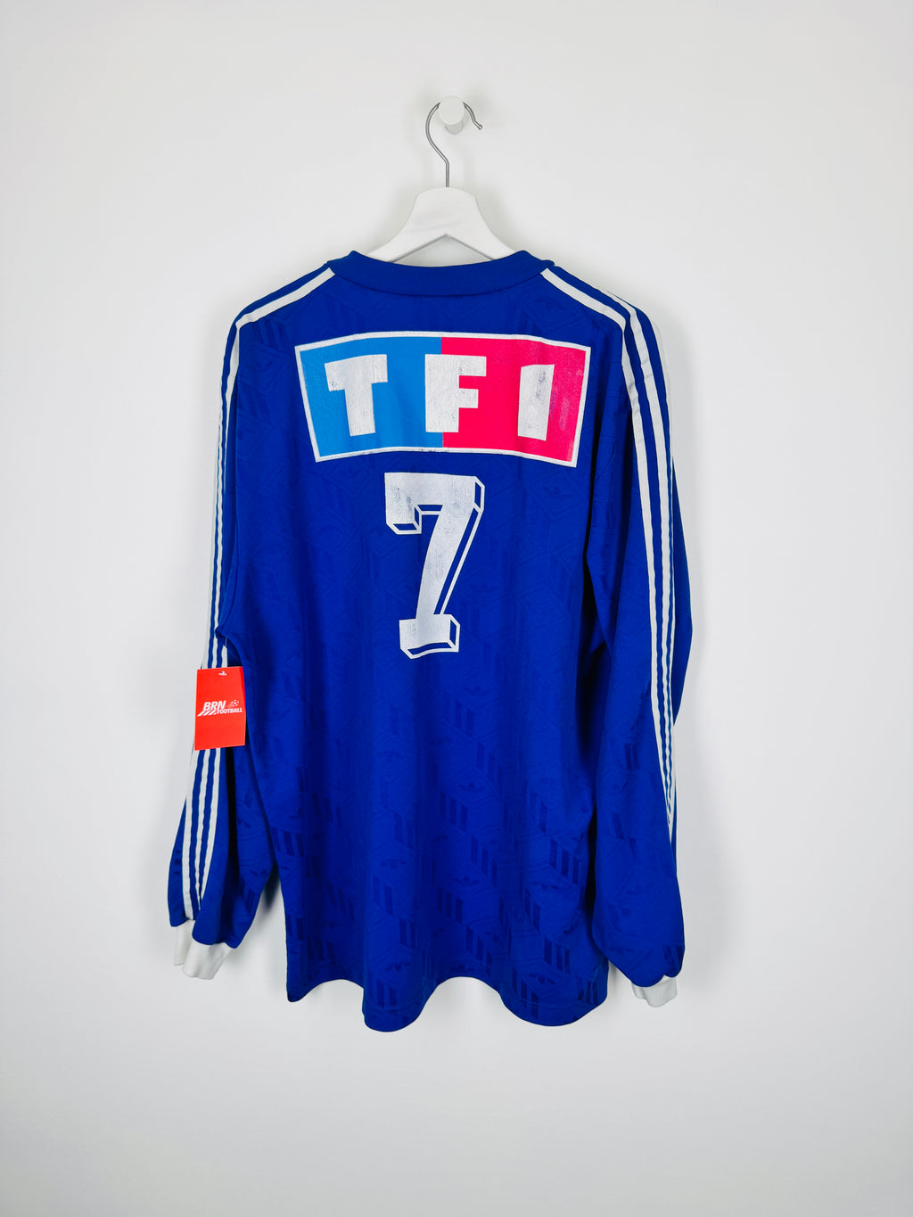 FRENCH CUP MATCH WORN FOOTBALL SHIRT NUMBER 7 (XL)