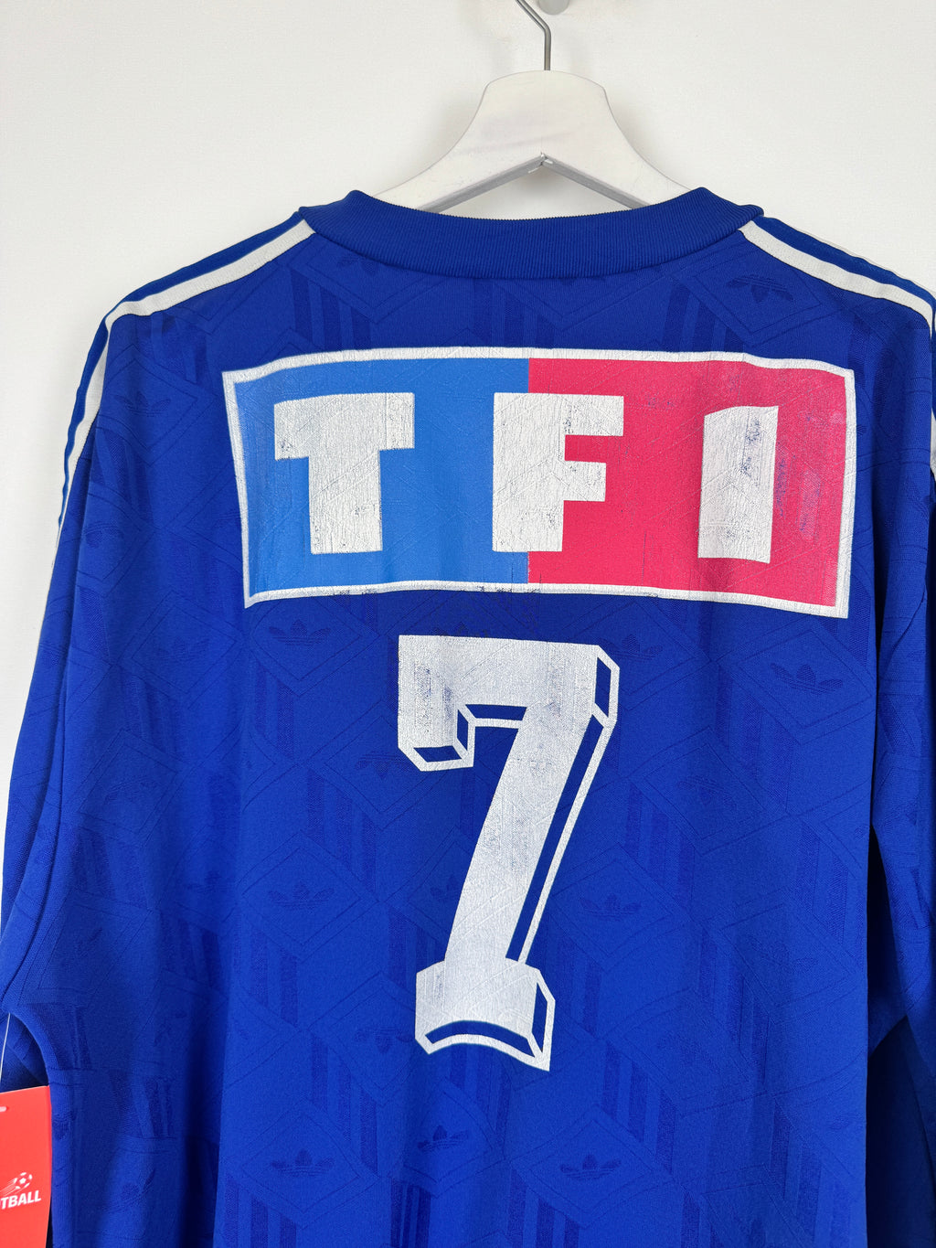 FRENCH CUP MATCH WORN FOOTBALL SHIRT NUMBER 7 (XL)