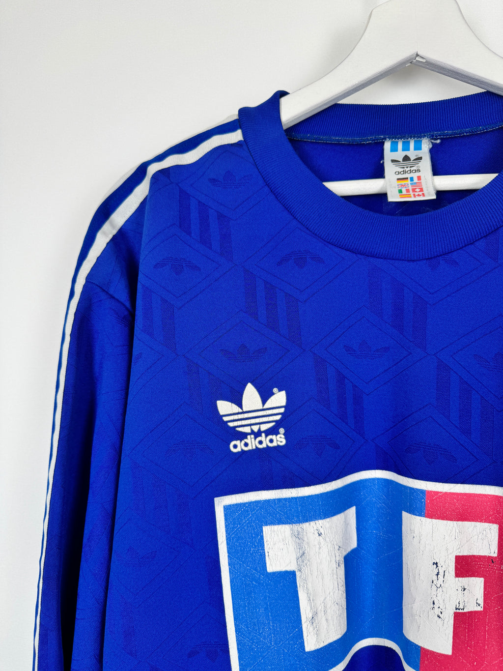 FRENCH CUP MATCH WORN FOOTBALL SHIRT NUMBER 7 (XL)