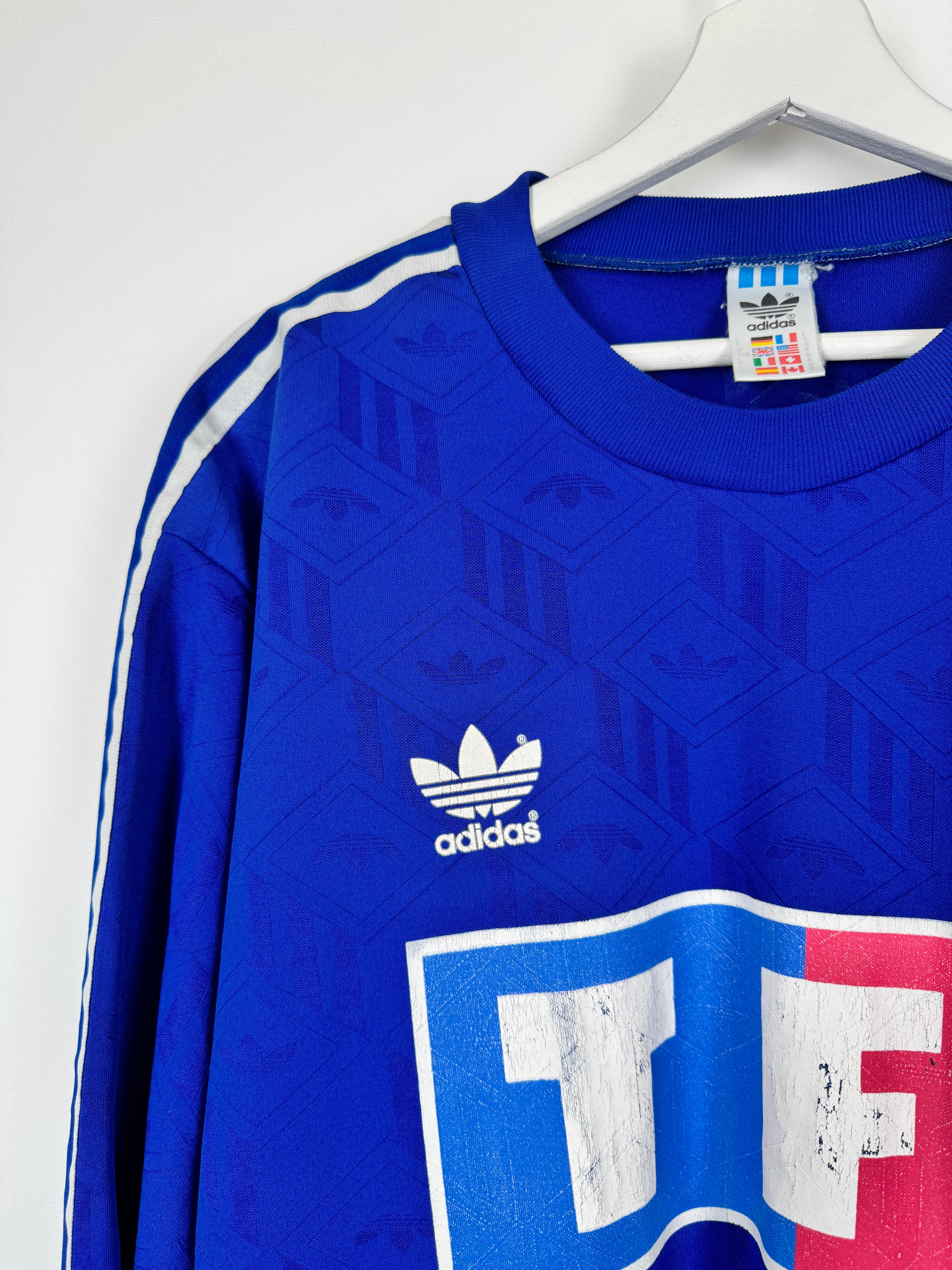 FRENCH CUP MATCH WORN FOOTBALL SHIRT NUMBER 7 (XL)